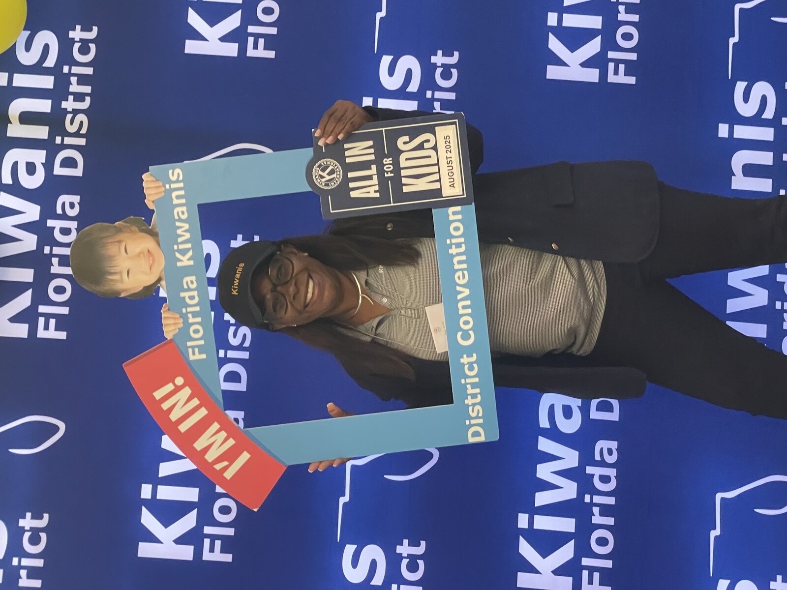 Dr. Sonia Hylton at Florida Kiwanis District Convention