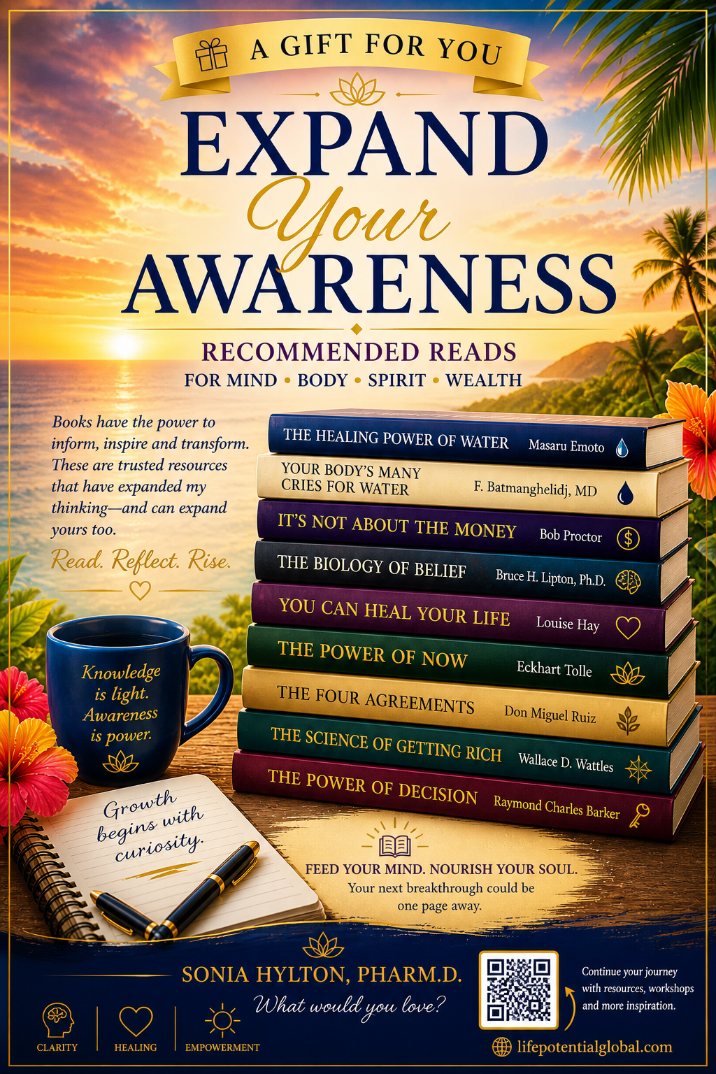 Expand Your Awareness — Sonia Hylton's recommended reading list